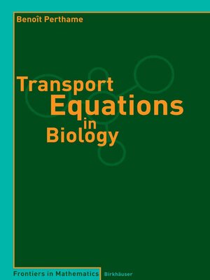 cover image of Transport Equations in Biology